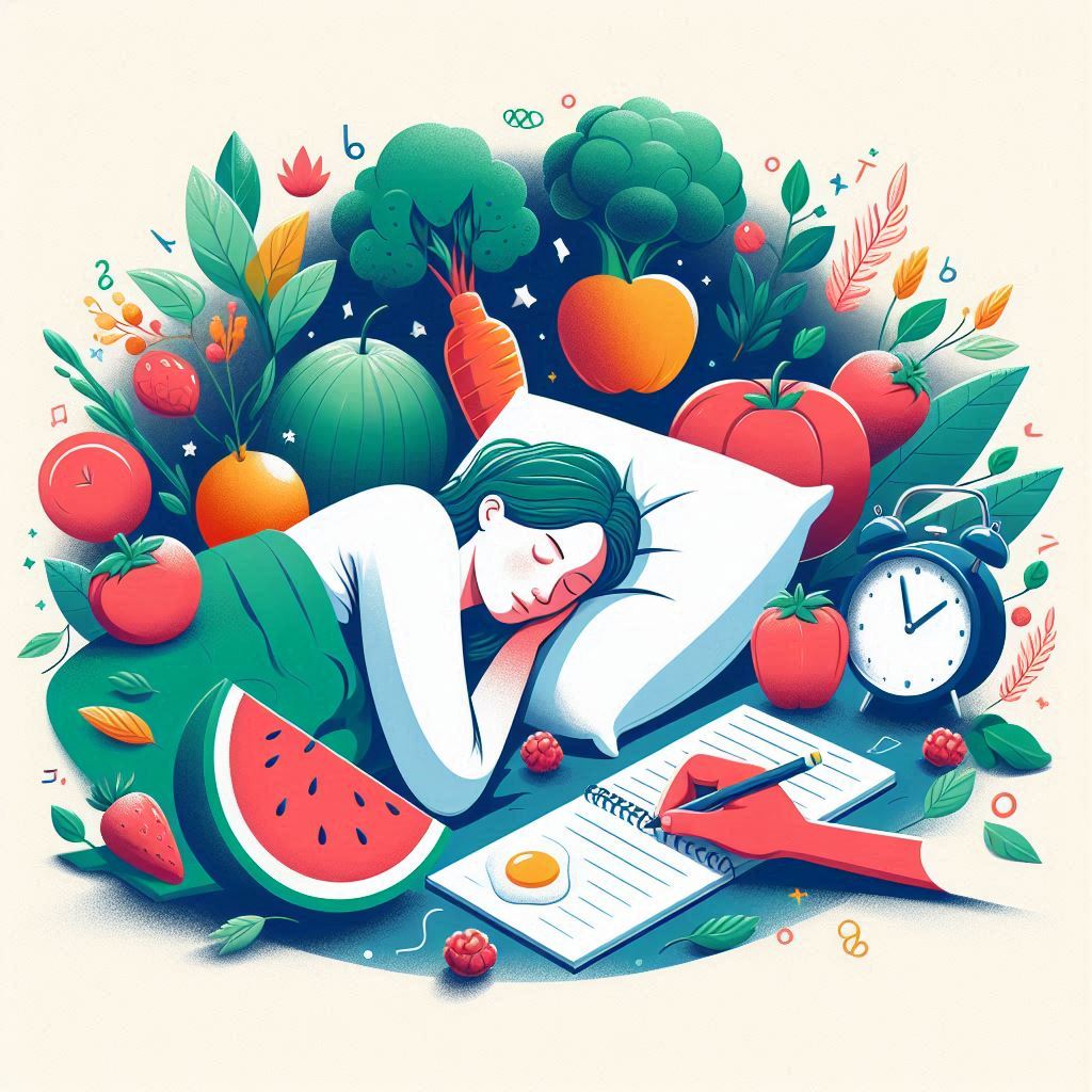 اصول تغذیه و خواب 